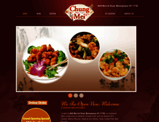 chungmeichinesefood.com screenshot