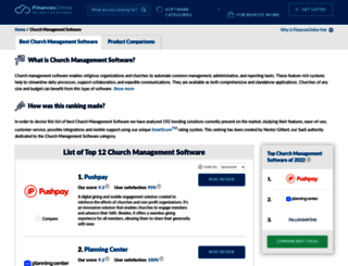 church-management.financesonline.com screenshot