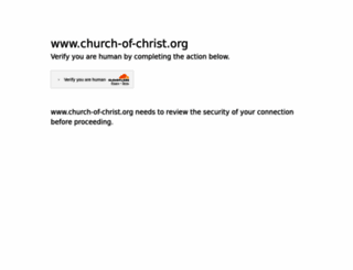 church-of-christ.org screenshot