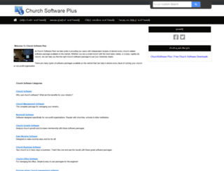 church-software-plus.com screenshot