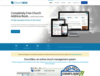 churchbox.co.uk screenshot
