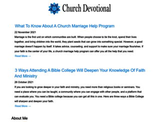 churchdevotional.com screenshot