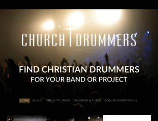 churchdrummer.com screenshot