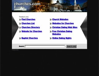 churches.com screenshot
