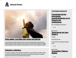 churchforum.org screenshot
