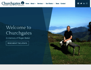 churchgates.co.uk screenshot