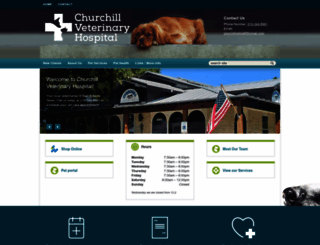 churchillvets.com screenshot