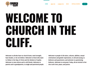 churchinthecliff.org screenshot