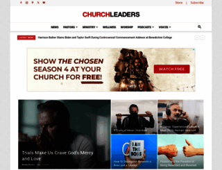churchleaders.com screenshot
