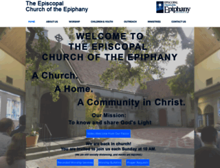 churchoftheepiphany.org screenshot