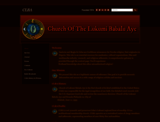 churchofthelukumi.com screenshot