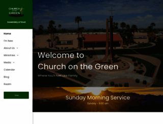 churchonthegreen.com screenshot