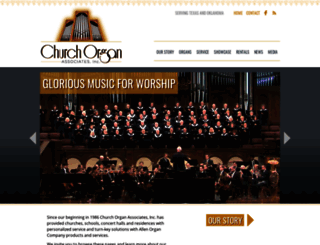 churchorgans.net screenshot