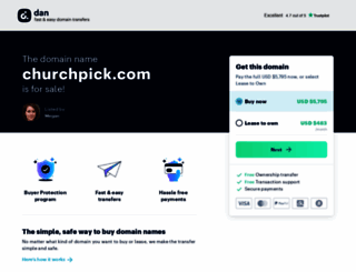 churchpick.com screenshot
