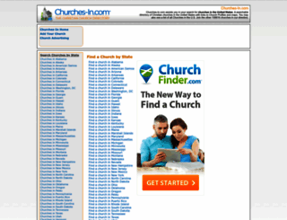 churchsearch.net screenshot