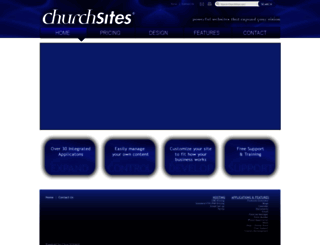 churchsites.com screenshot