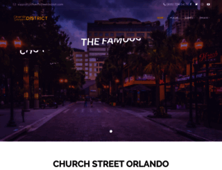 churchstreetdistrict.com screenshot