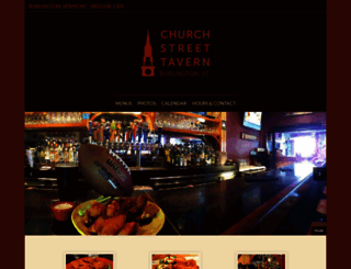 churchstreettavernvt.com screenshot