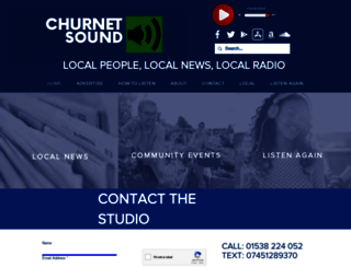 churnetsound.co.uk screenshot