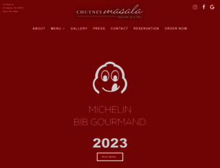 chutneymasala.com screenshot