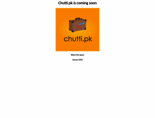 chutti.pk screenshot