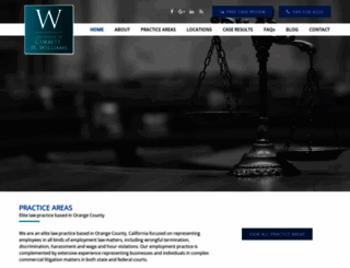 chwilliamslaw.com screenshot