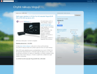 chytre-nakupy.blogspot.com screenshot