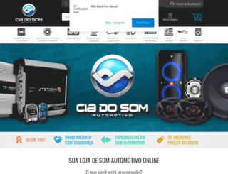 ciadosomautomotivo.com.br screenshot