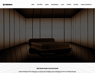 ciadosono.com.br screenshot