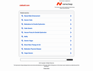 cialisokl.com screenshot