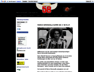 ciao-supersic58.jimdo.com screenshot
