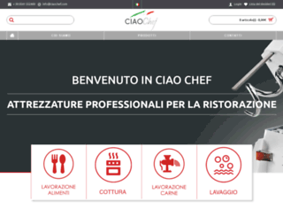 ciaochef.com screenshot