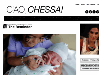 ciaochessa.com screenshot
