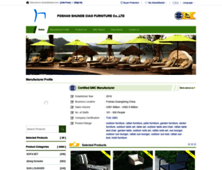 ciaofurniture.gmc.globalmarket.com screenshot