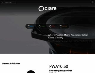 ciare.com screenshot