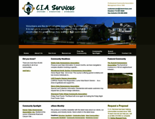 ciaservices.com screenshot