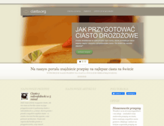 ciasta.org screenshot