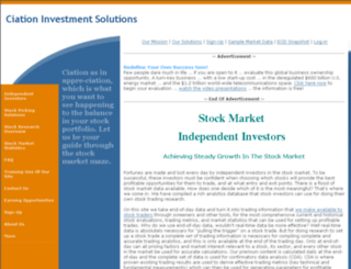 ciation-investment-solutions.com screenshot
