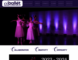 ciballet.com screenshot