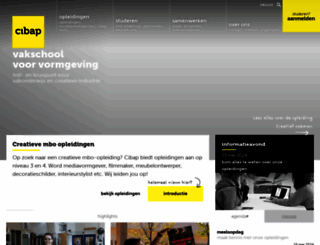 cibap.nl screenshot
