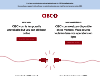 cibc.com screenshot