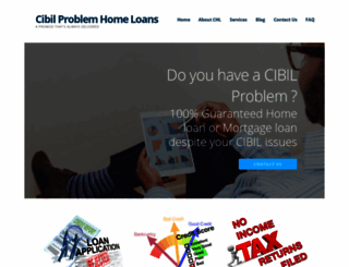 cibilhomeloans.com screenshot