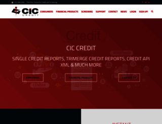 ciccredit.com screenshot