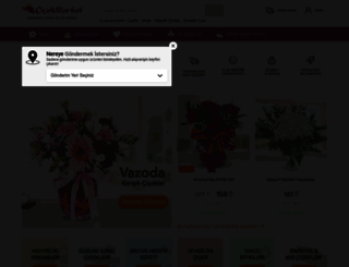 cicekmarket.com screenshot