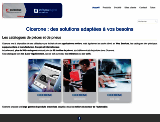 cicerone.fr screenshot