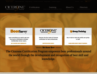 cicerone.org screenshot