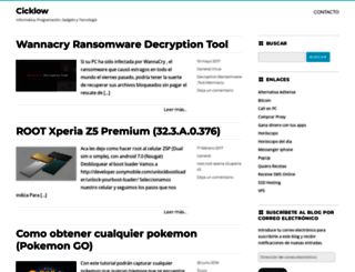 cicklow.com screenshot