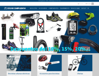 cicloscampuzano.com screenshot