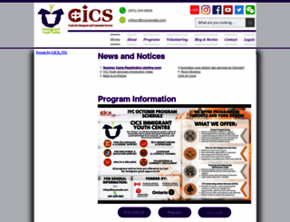 cicsiyc.org screenshot