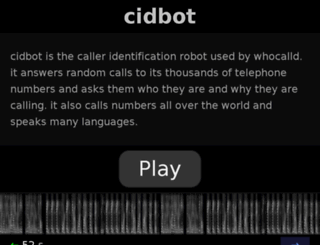cidbot.com screenshot